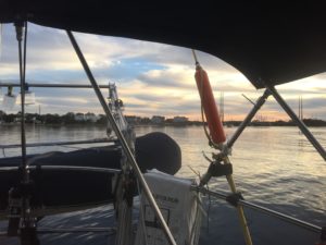 View from Sophia at Anchor in Beaufort