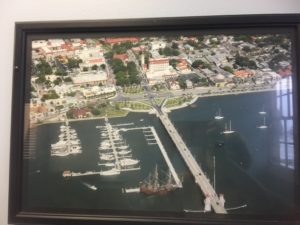 St. Augustine Municipal Marina and the Bridge of Lions