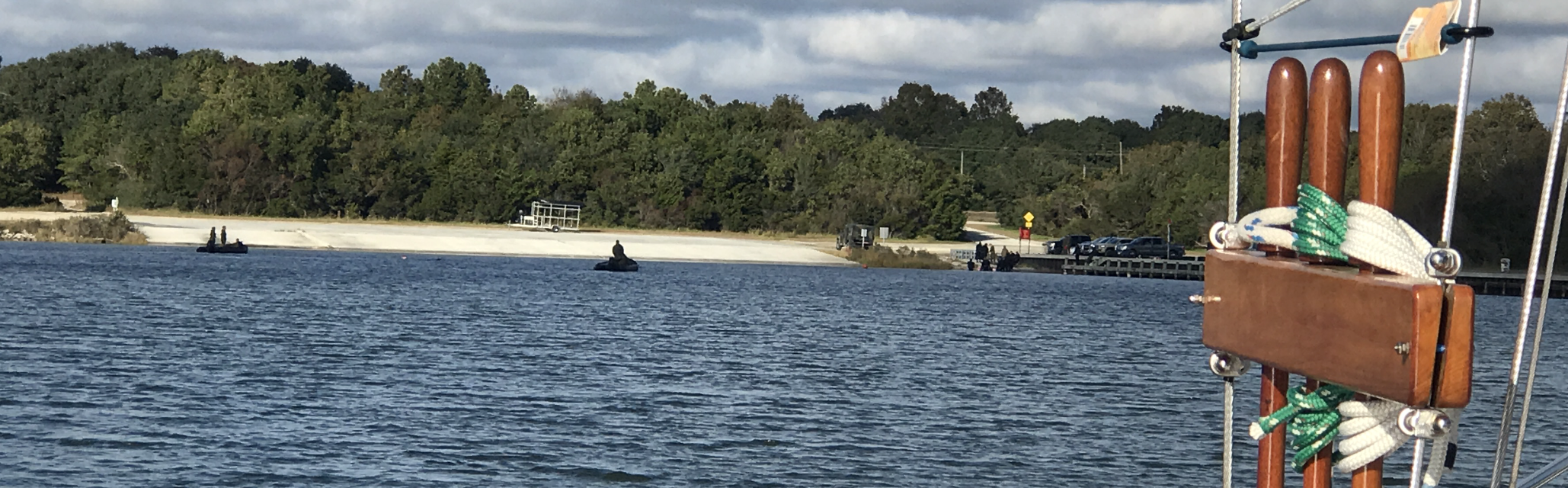 Marine Special Ops conducting swimming operations at Mile Hammock
